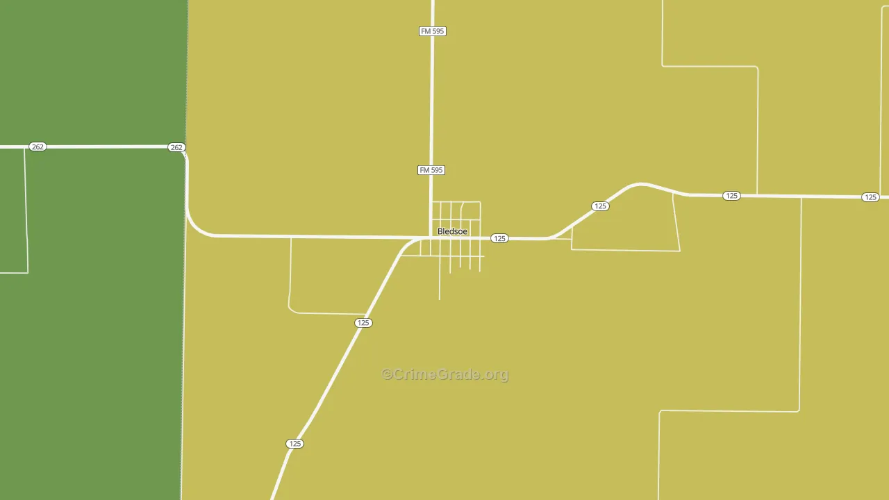 79314, TX Map of Theft Rates
