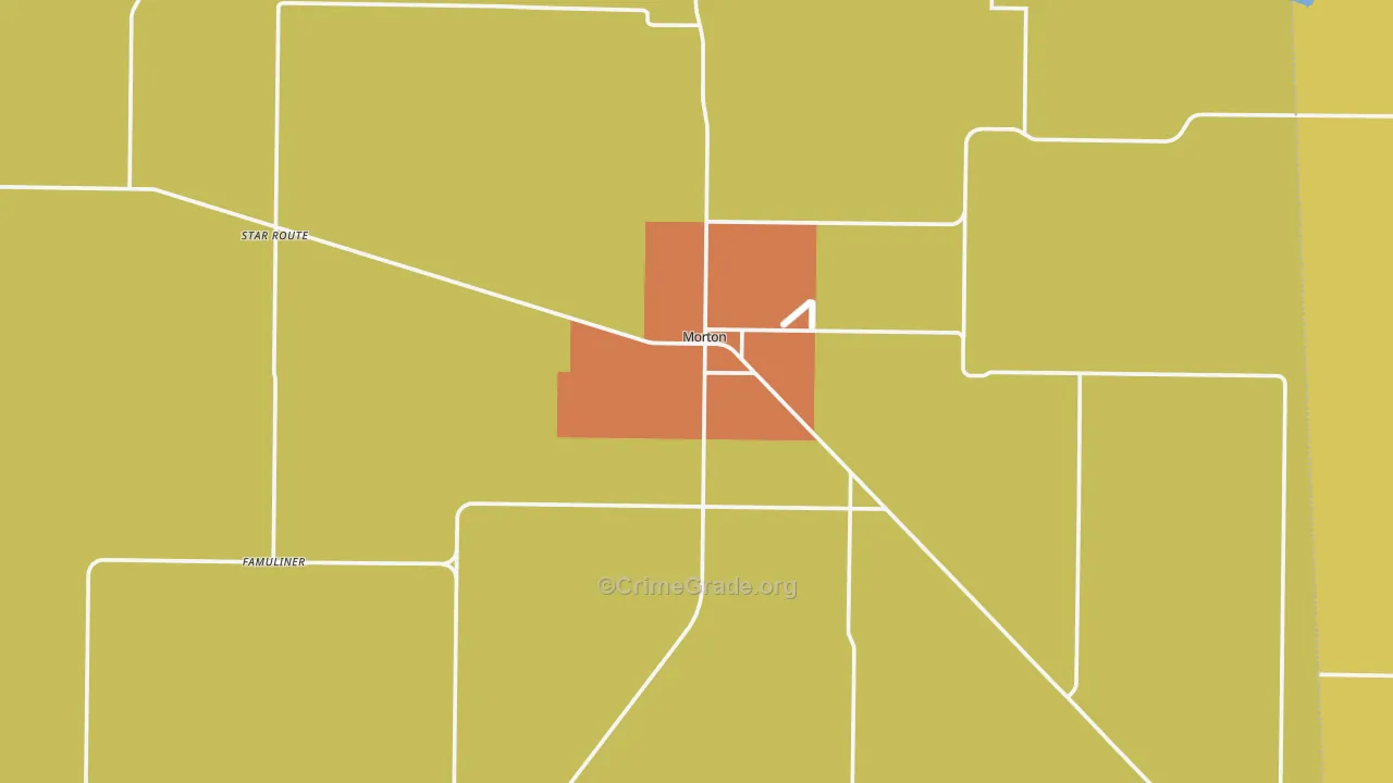 79346, TX Map of Theft Rates