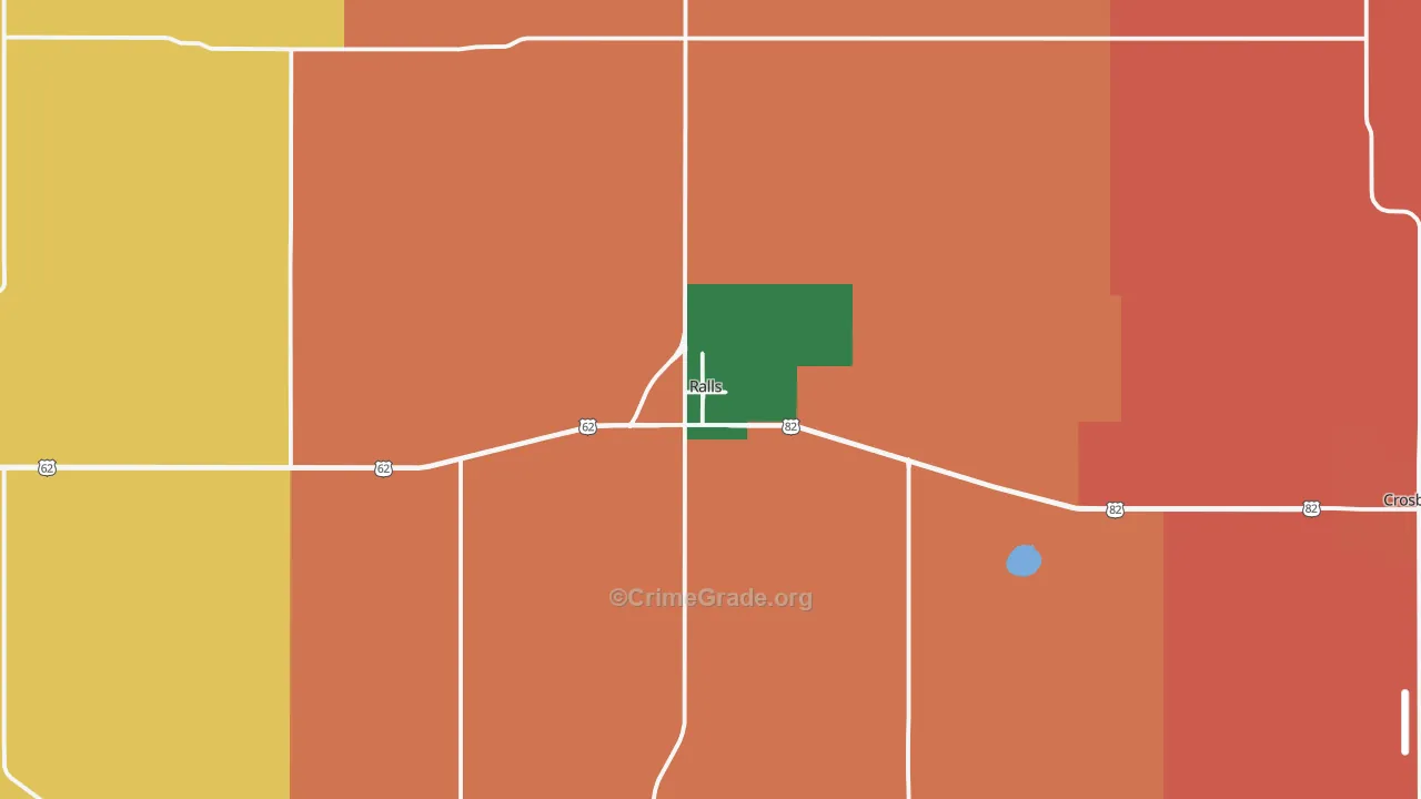 79357, TX Map of Theft Rates