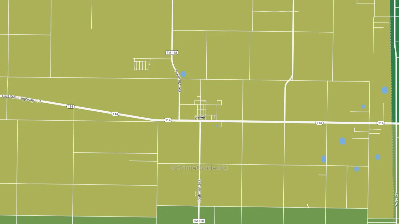 79367, TX Map of Theft Rates
