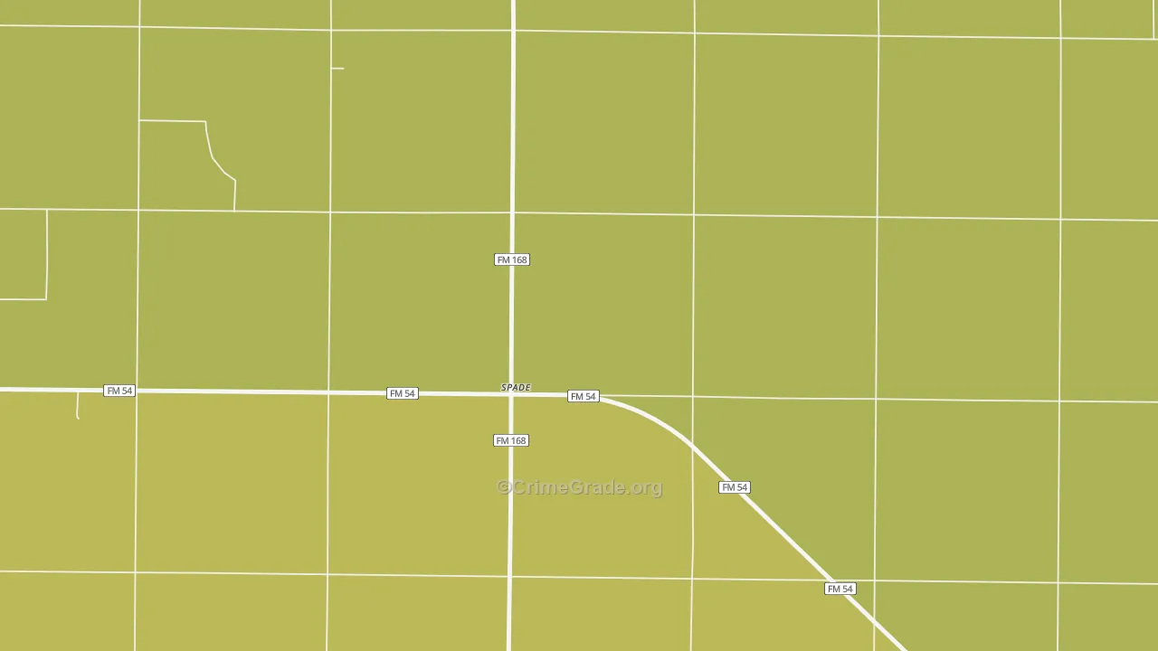 79369, TX Map of Theft Rates