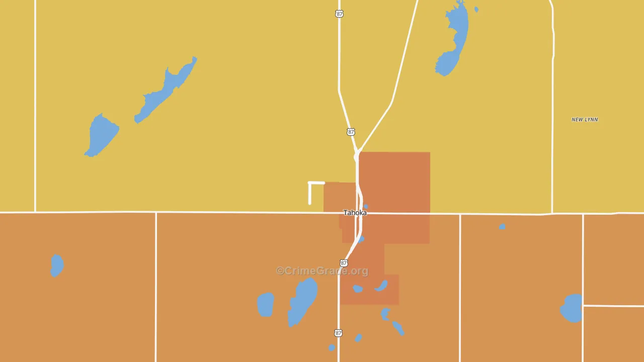 79373, TX Map of Theft Rates