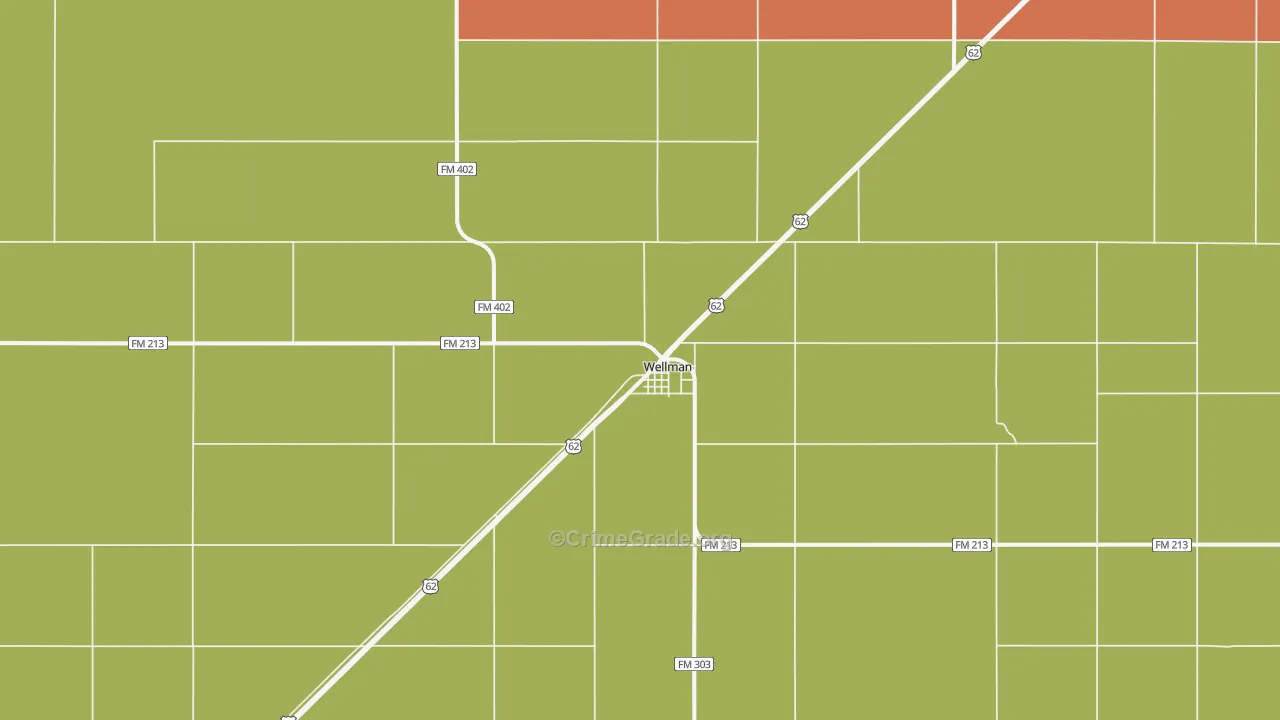 79378, TX Map of Theft Rates