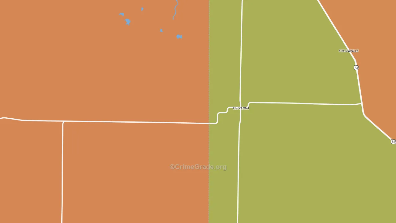 79517, TX Map of Theft Rates