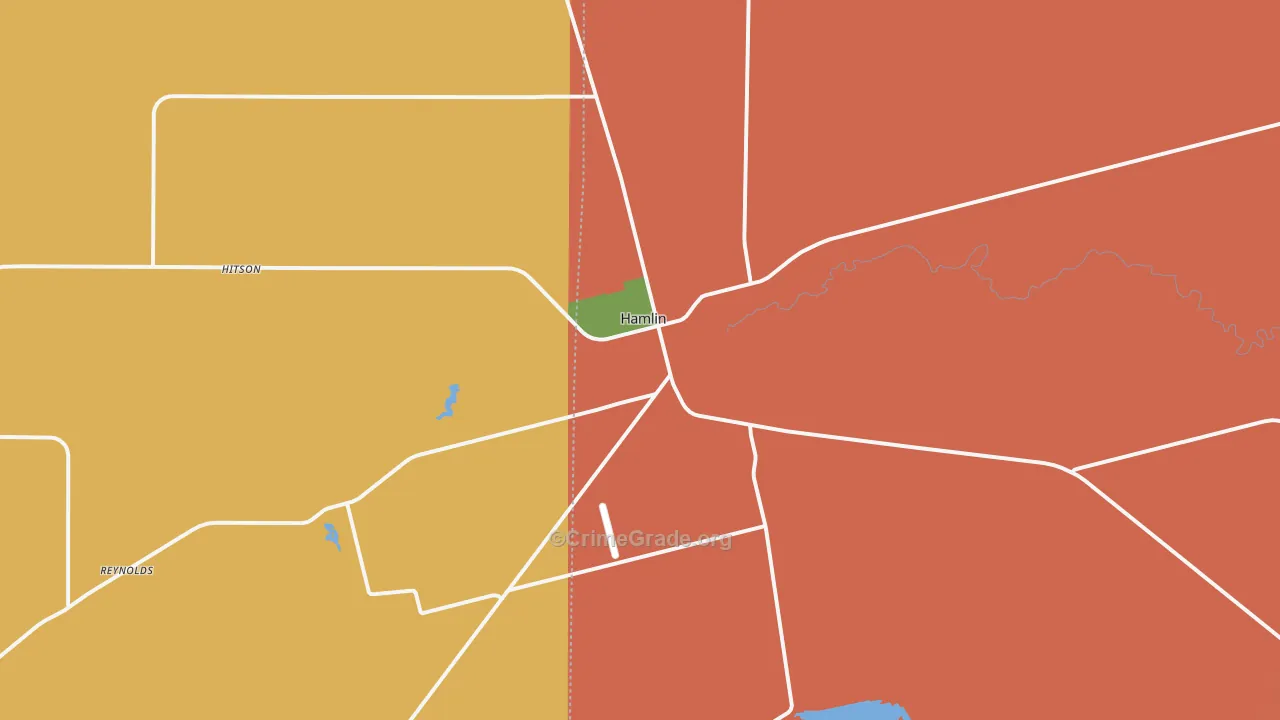 79520, TX Map of Theft Rates
