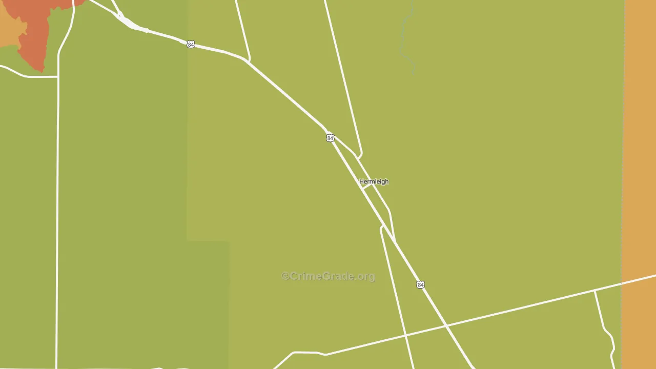 79526, TX Map of Theft Rates