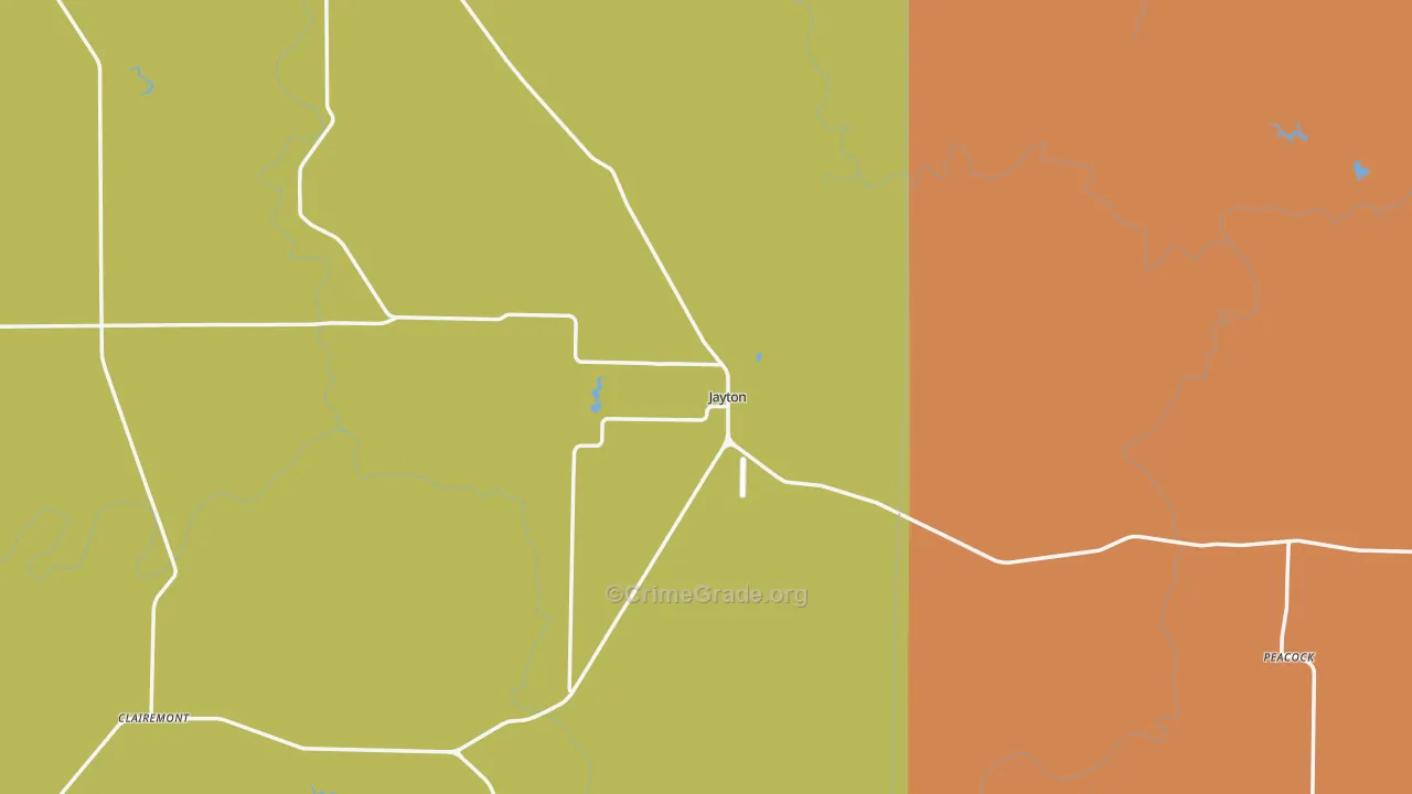 79528, TX Map of Theft Rates