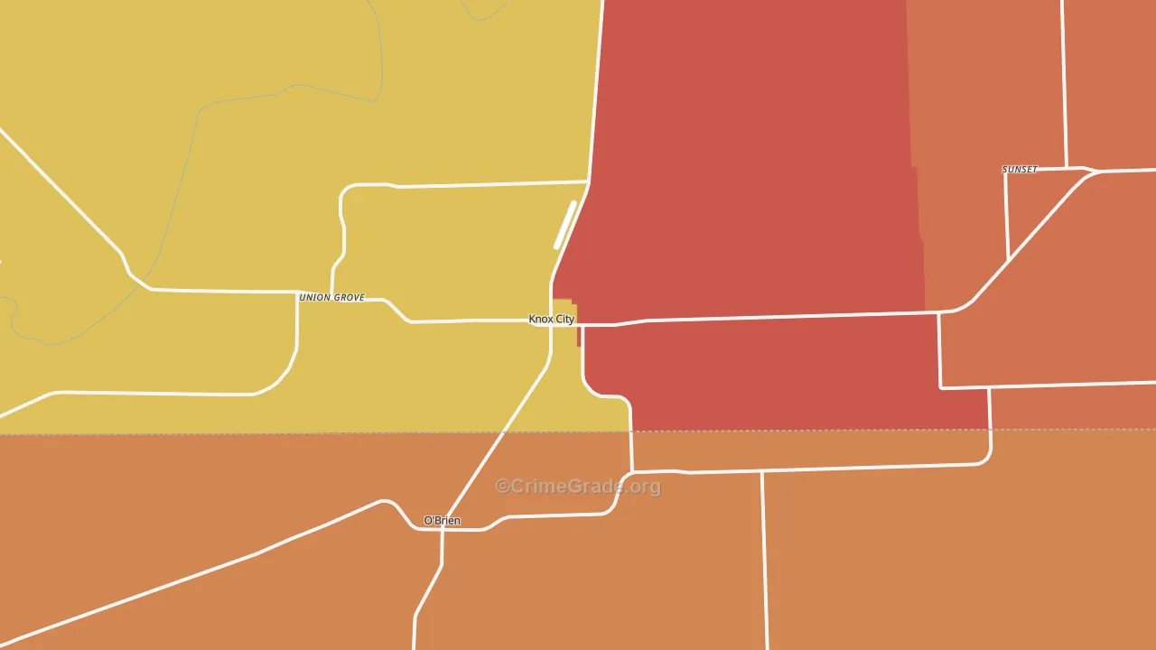 79529, TX Map of Theft Rates
