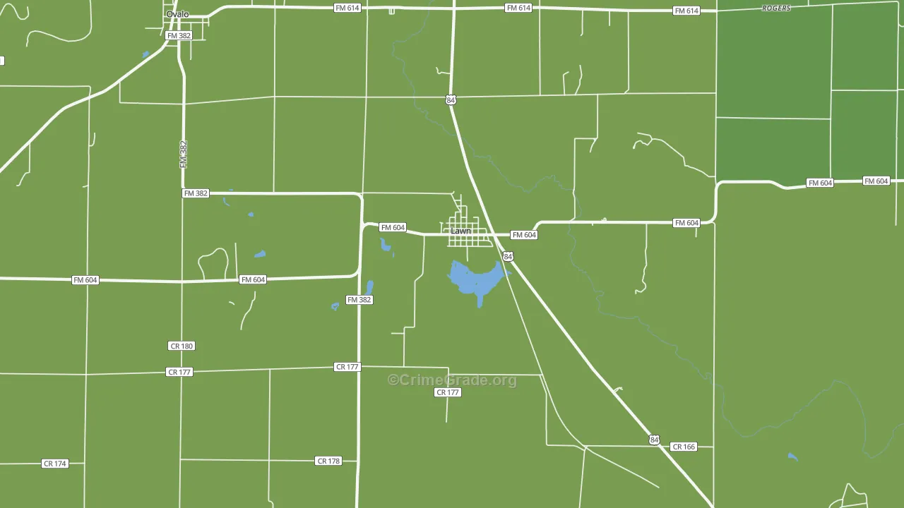 79530, TX Map of Theft Rates