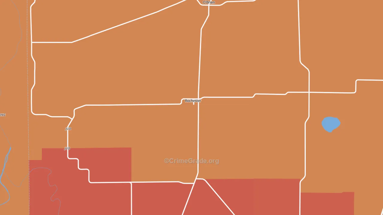 79544, TX Map of Theft Rates