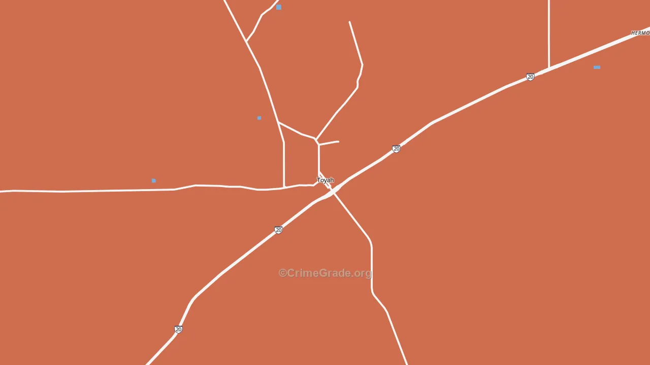79785, TX Map of Theft Rates