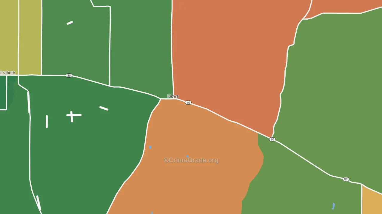 80117, CO Map of Theft Rates