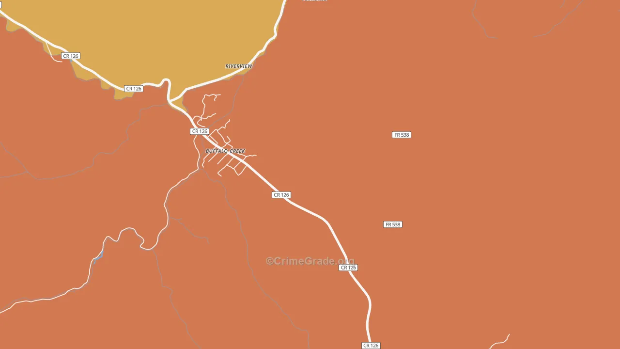 80425, CO Map of Theft Rates