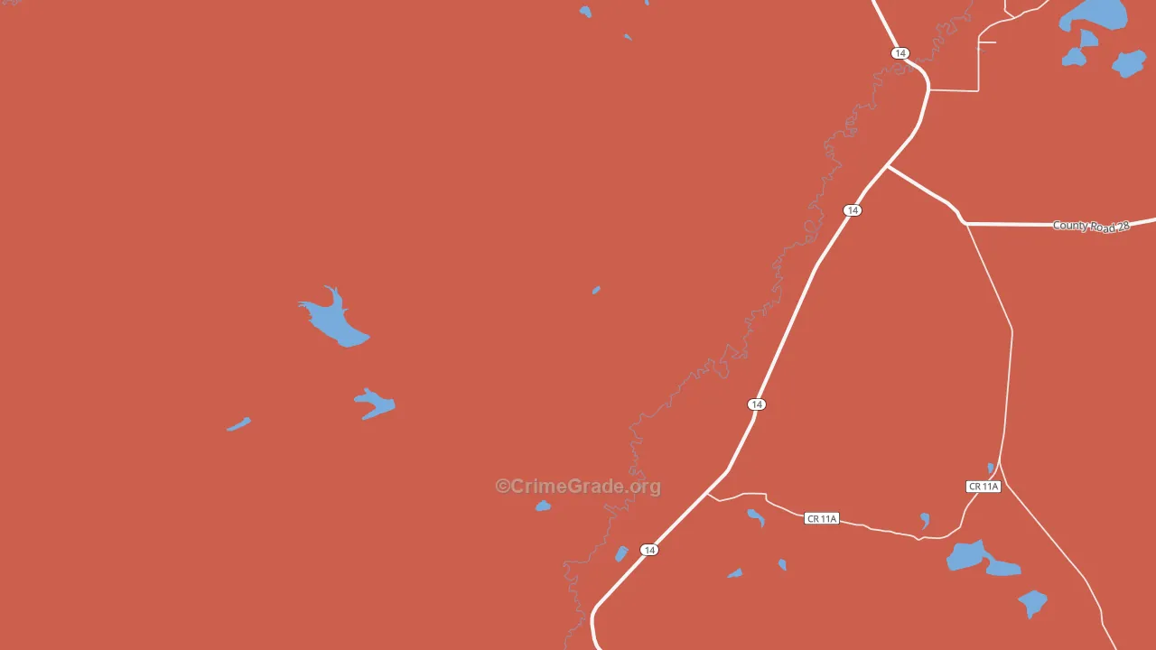 80430, CO Map of Theft Rates