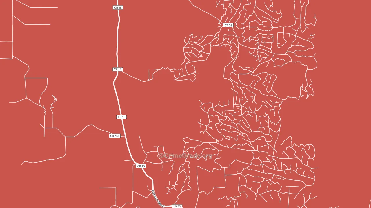 80432, CO Map of Theft Rates