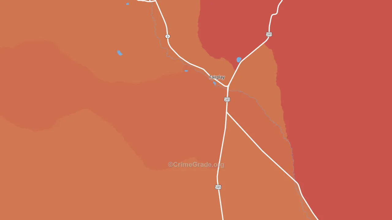 80440, CO Map of Theft Rates
