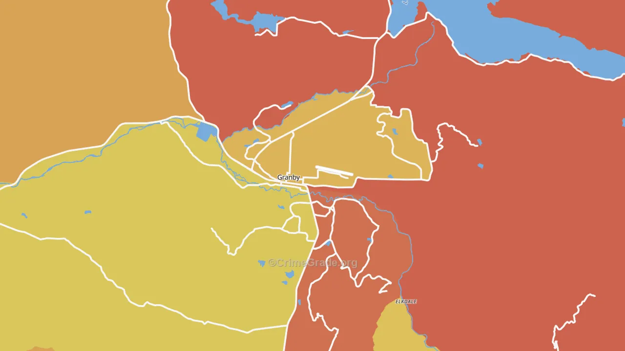 80446, CO Map of Theft Rates