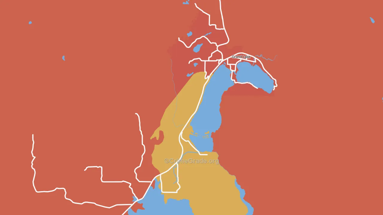 80447, CO Map of Theft Rates