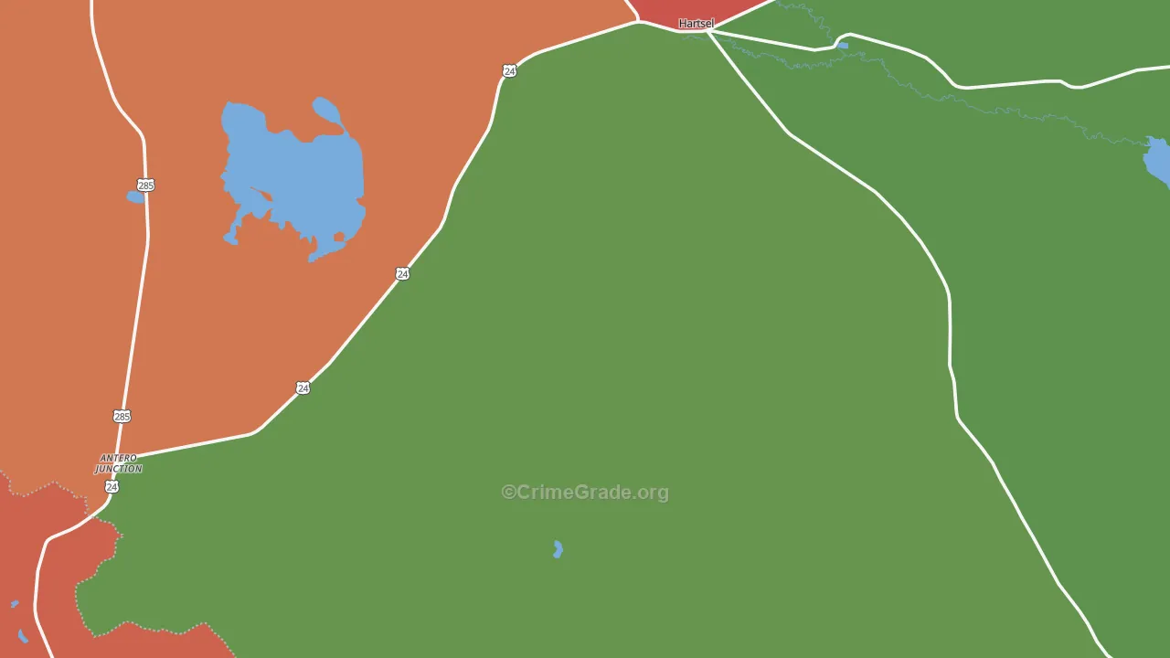 80449, CO Map of Theft Rates