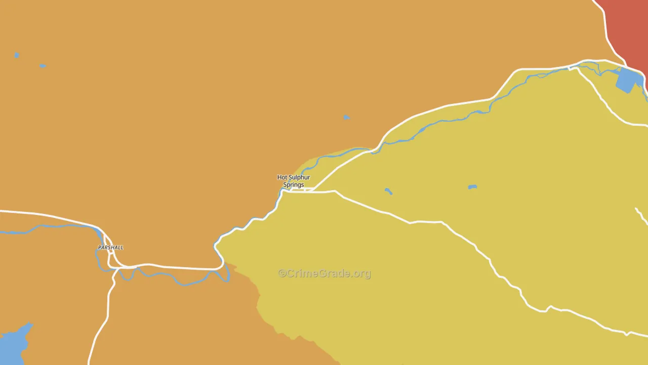 80451, CO Map of Theft Rates