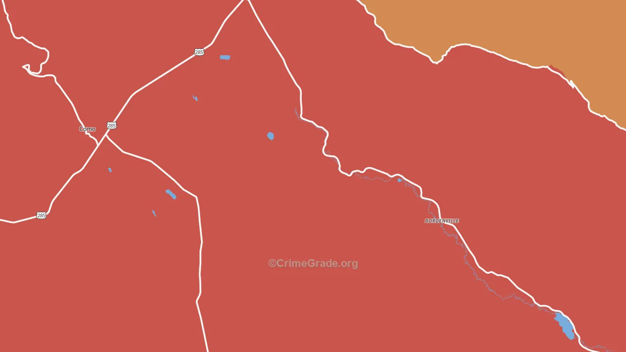 80456, CO Map of Theft Rates