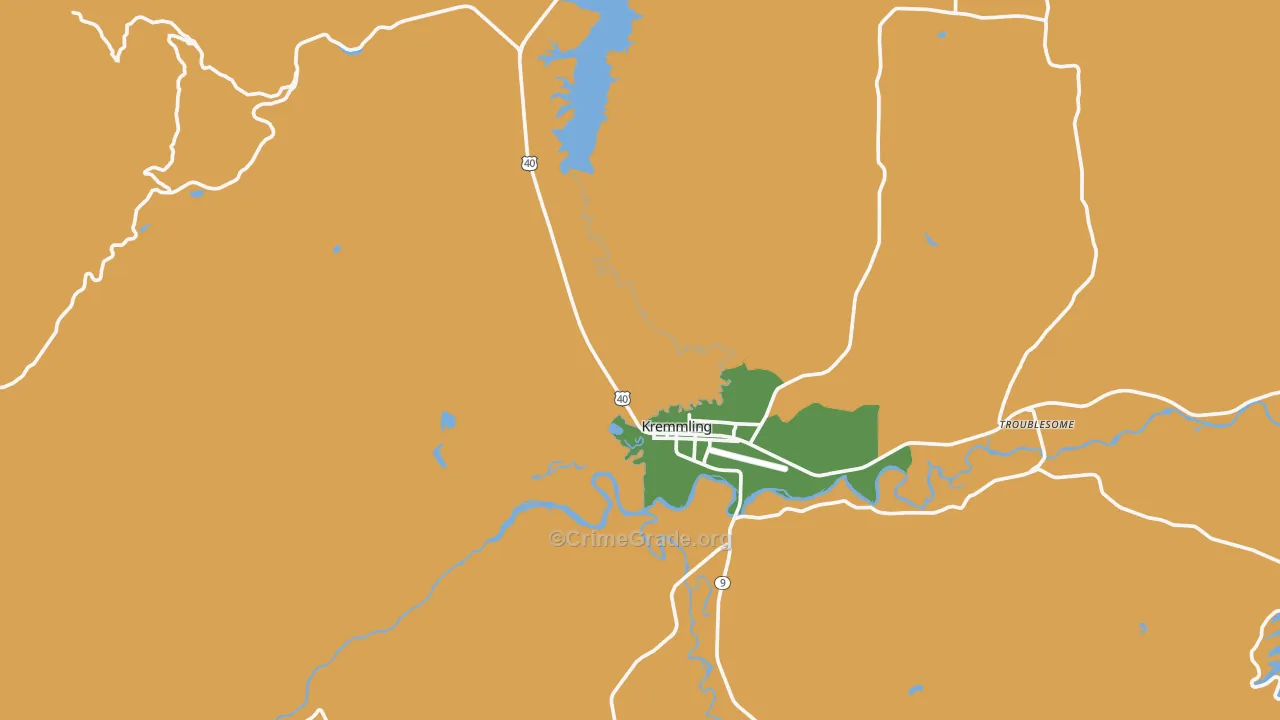 80459, CO Map of Theft Rates
