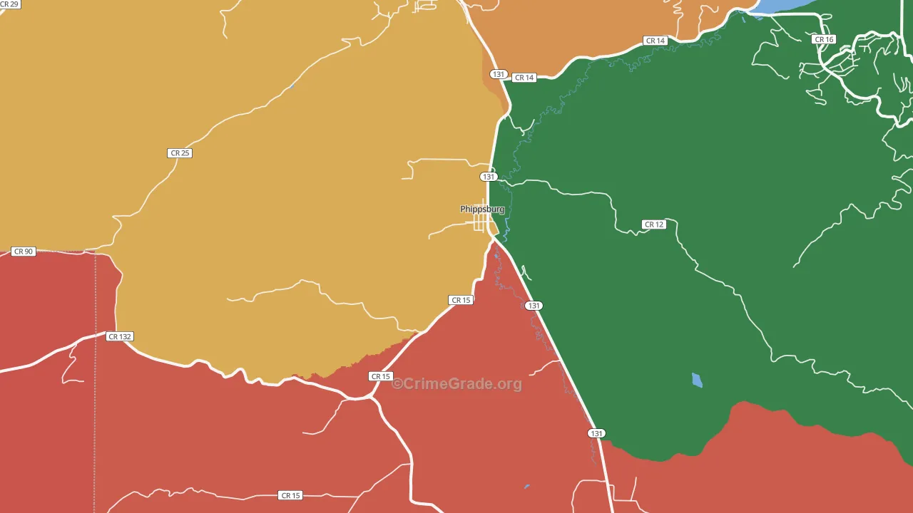 80469, CO Map of Theft Rates