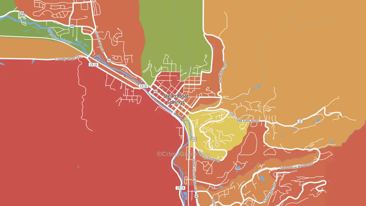 80477, CO Map of Theft Rates