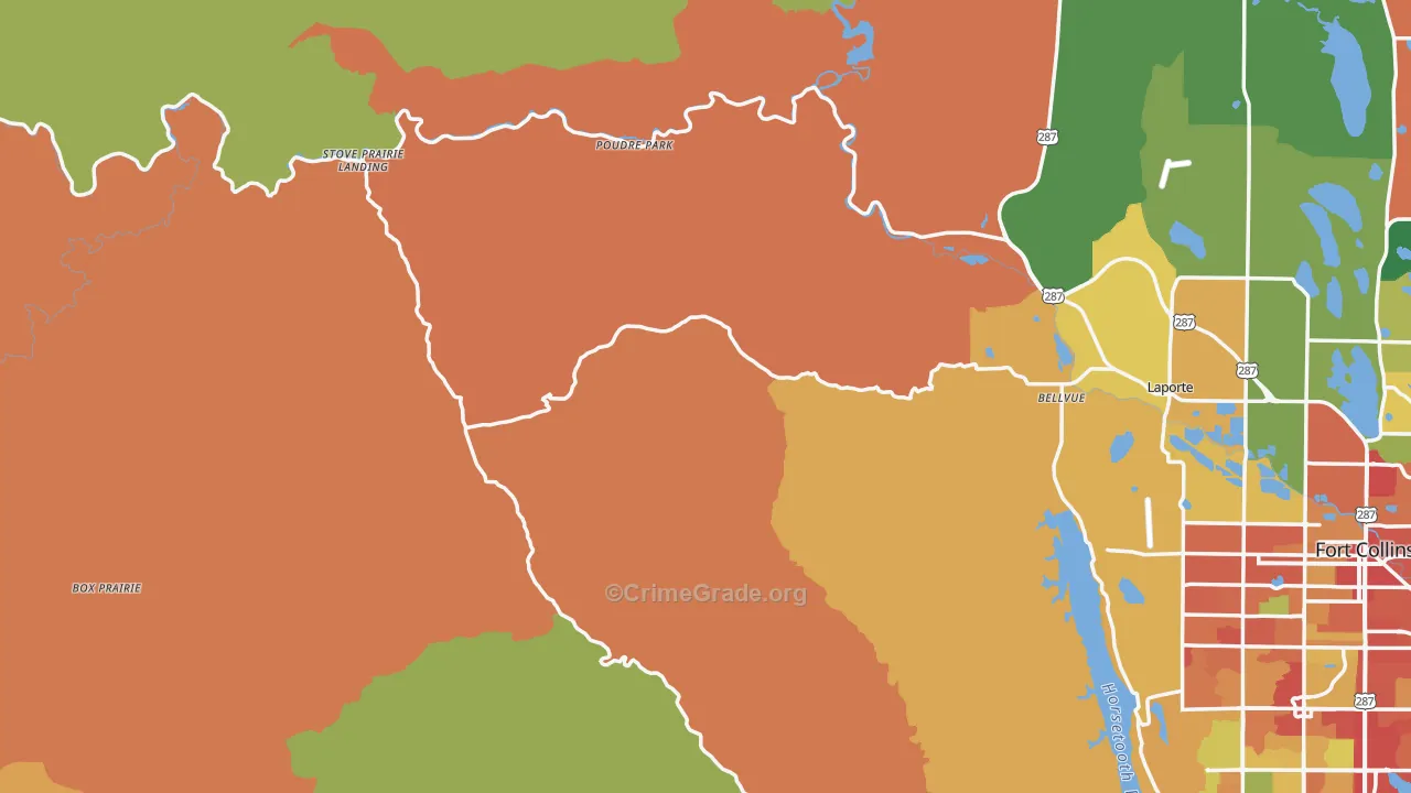 80512, CO Map of Theft Rates