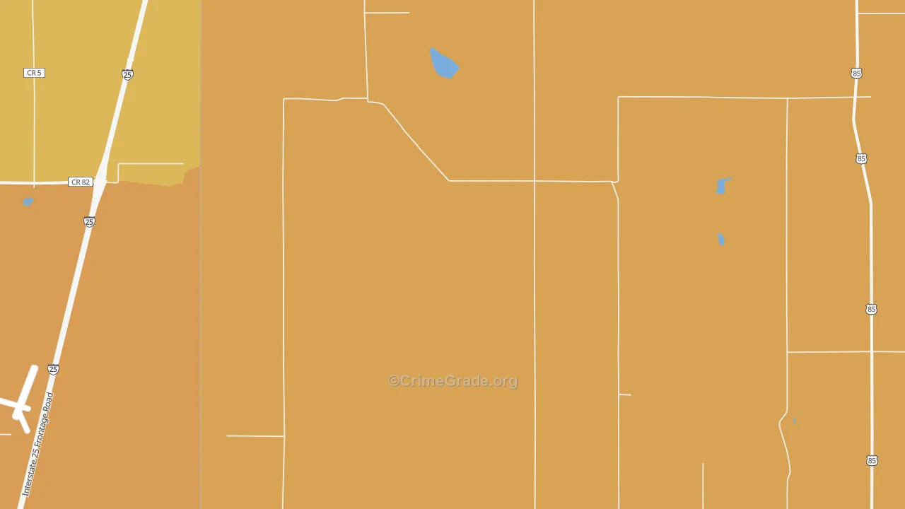 80612, CO Map of Theft Rates