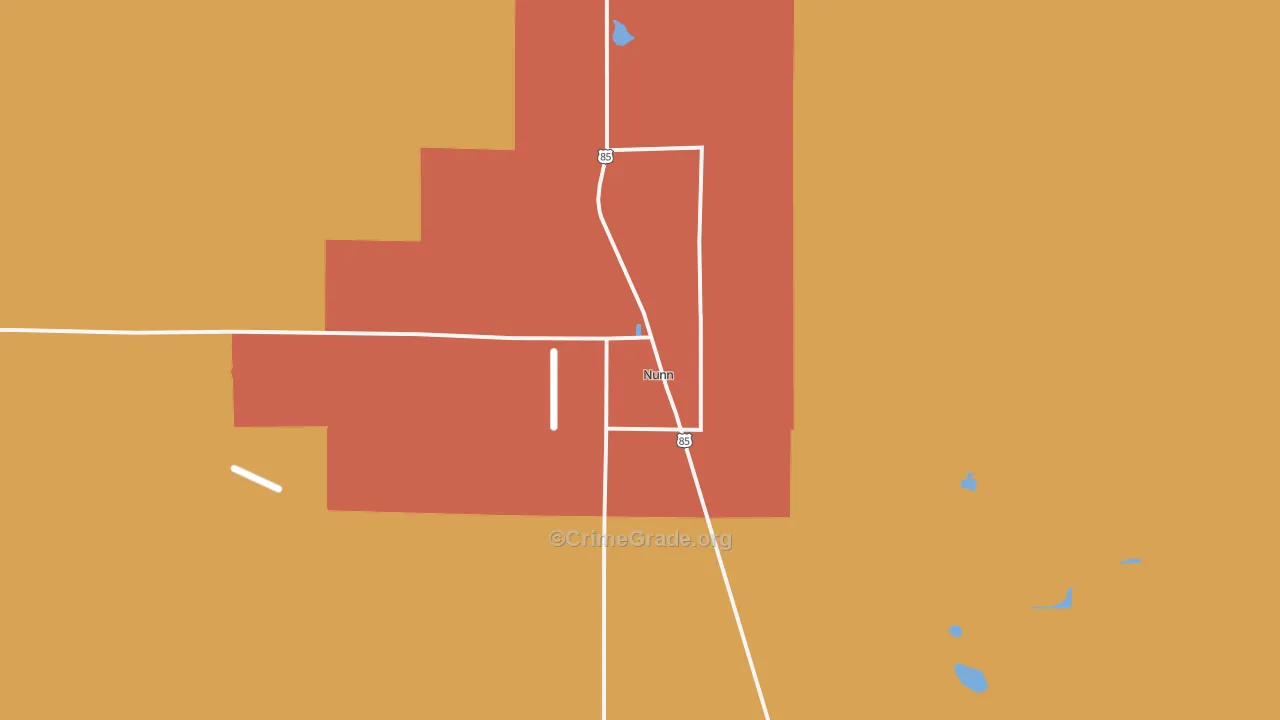 80648, CO Map of Theft Rates