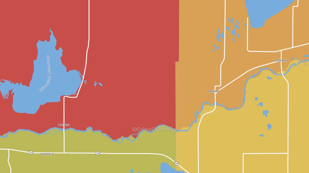 80649, CO Map of Theft Rates