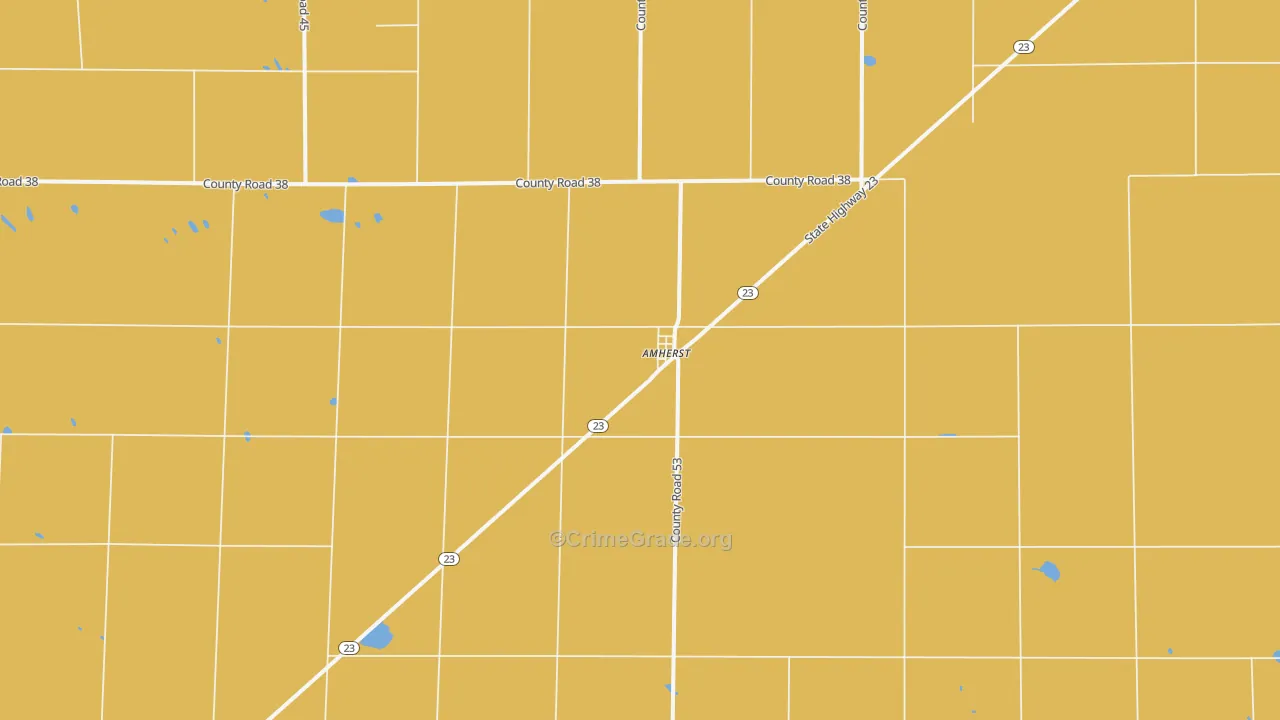 80721, CO Map of Theft Rates