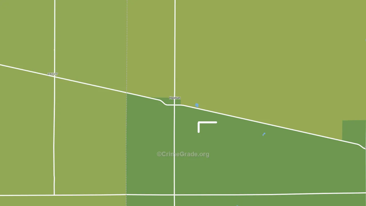 80731, CO Map of Theft Rates