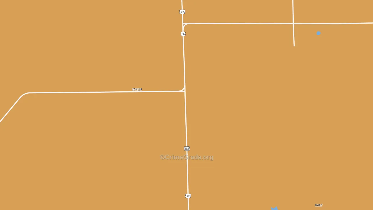 80735, CO Map of Theft Rates