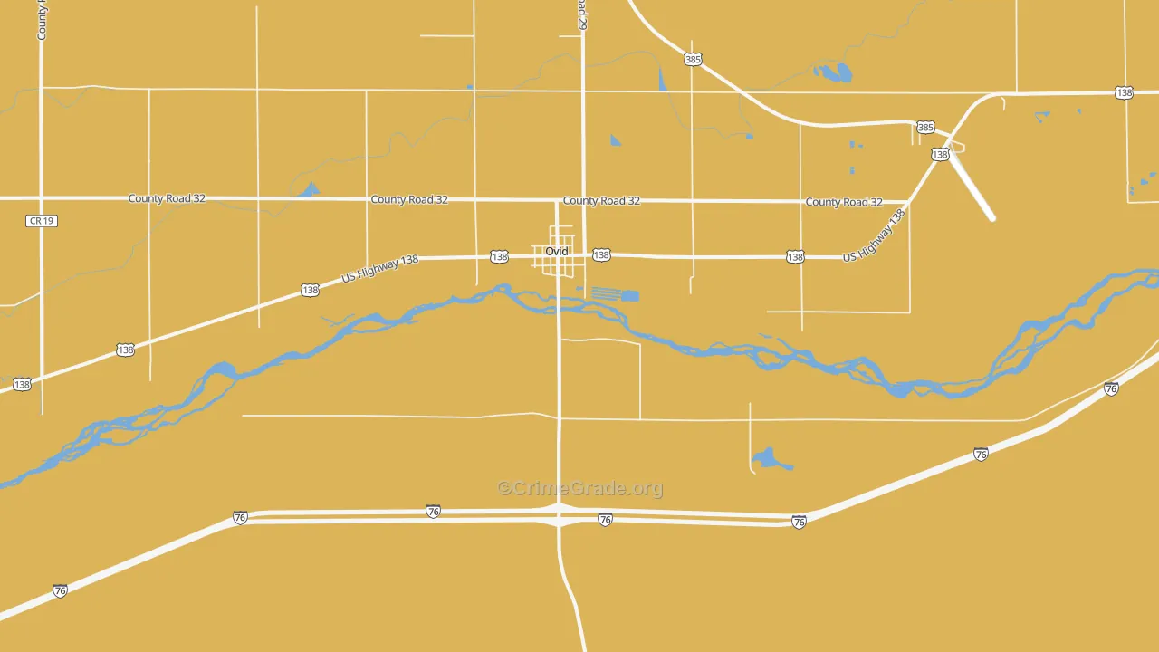 80744, CO Map of Theft Rates