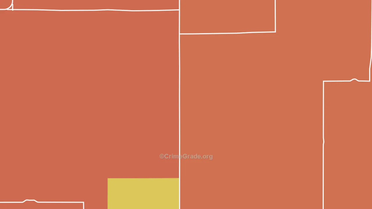 80818, CO Map of Theft Rates