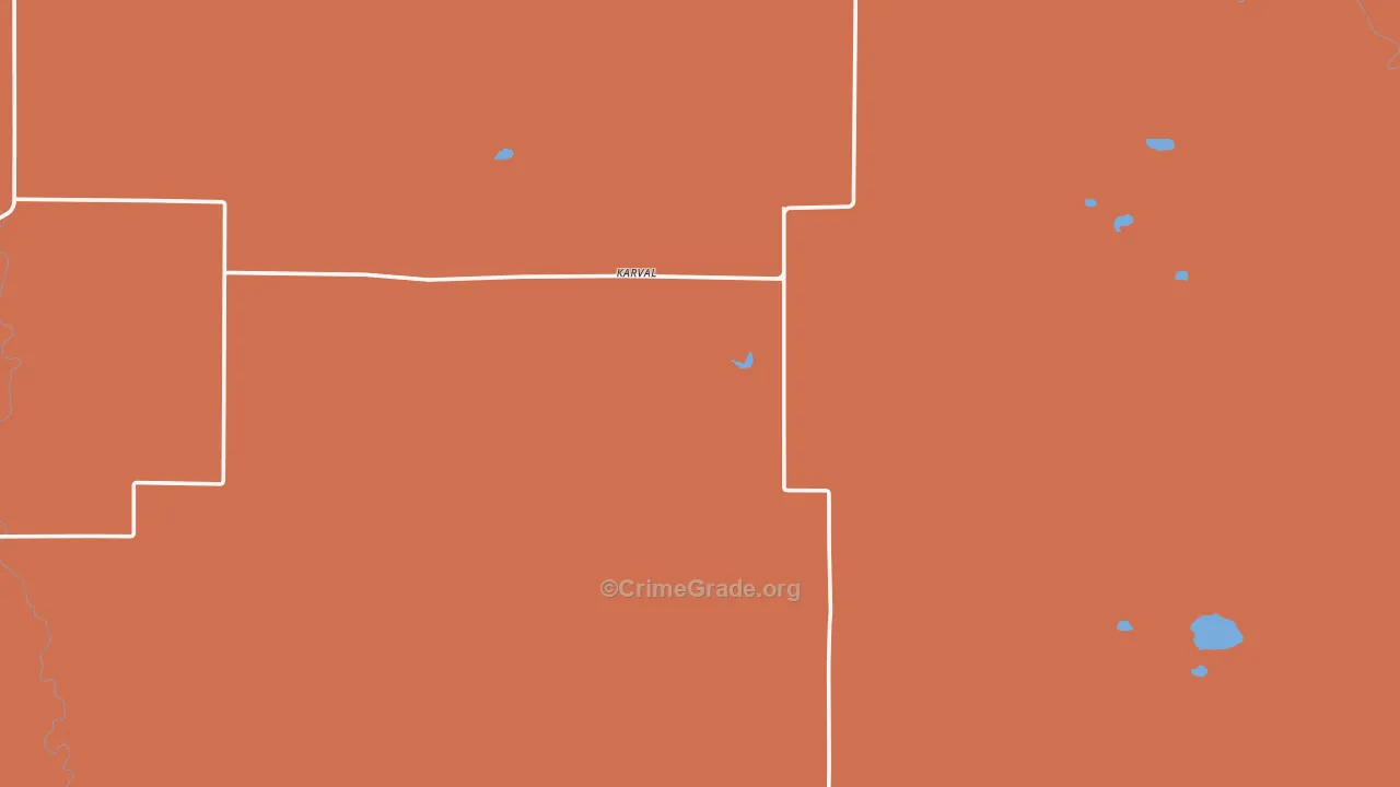 80823, CO Map of Theft Rates