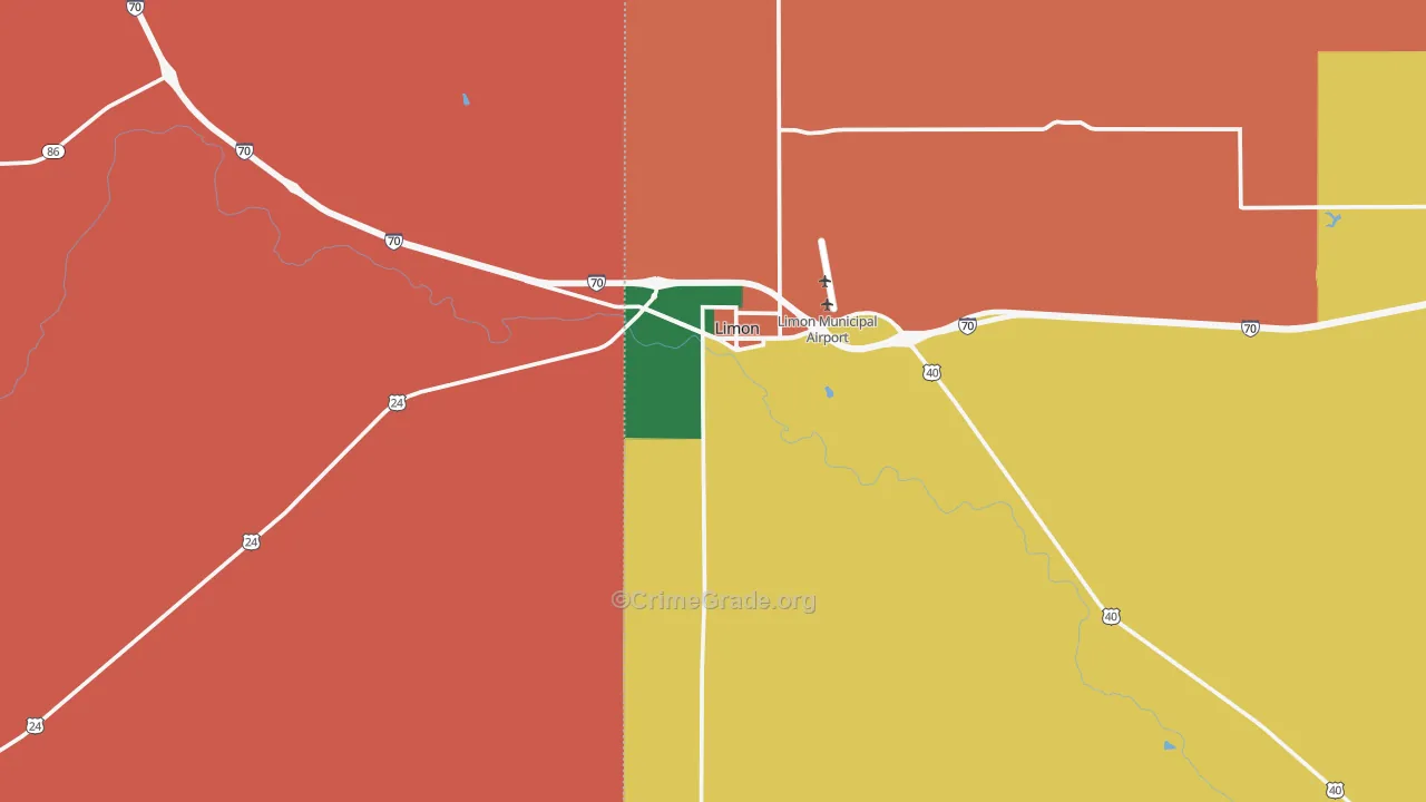 80828, CO Map of Theft Rates