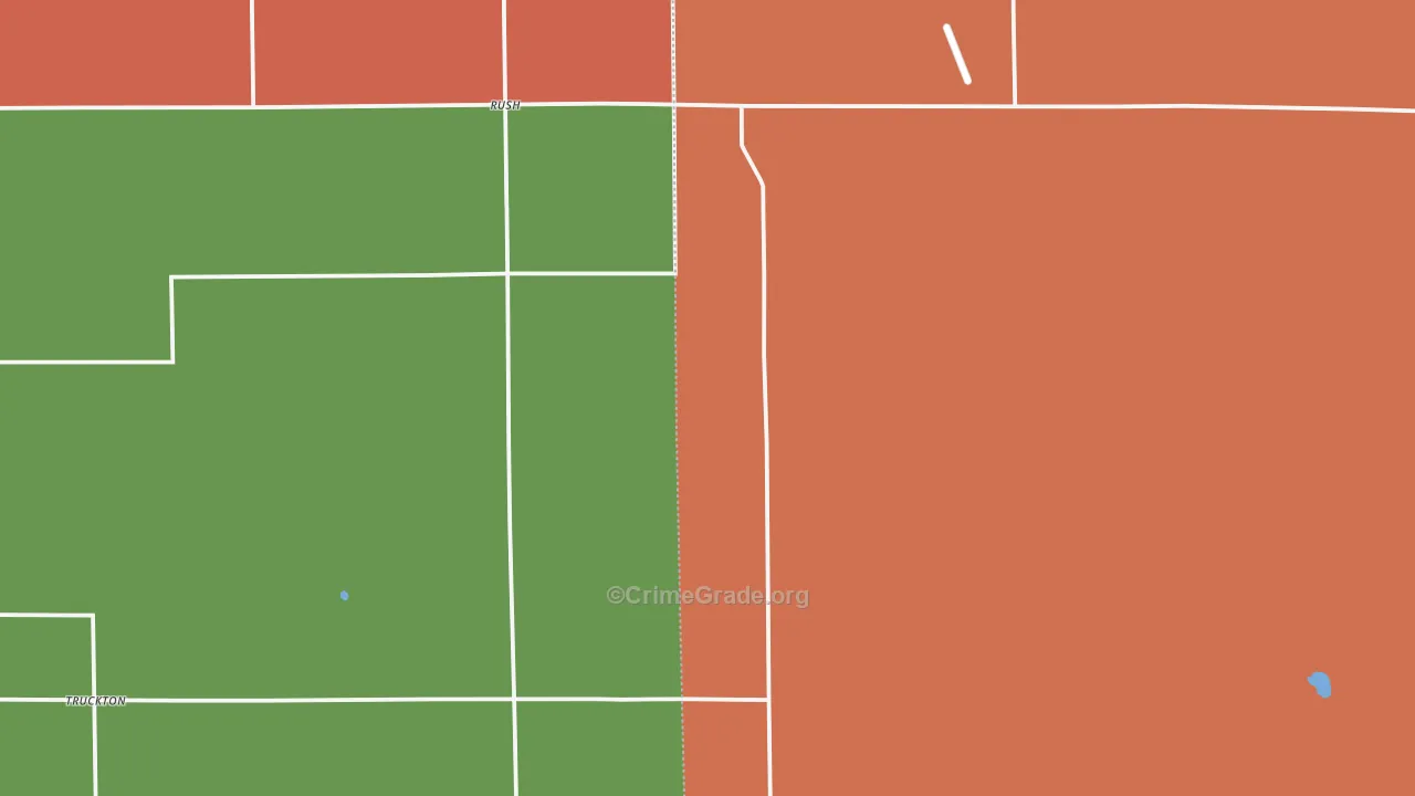 80833, CO Map of Theft Rates