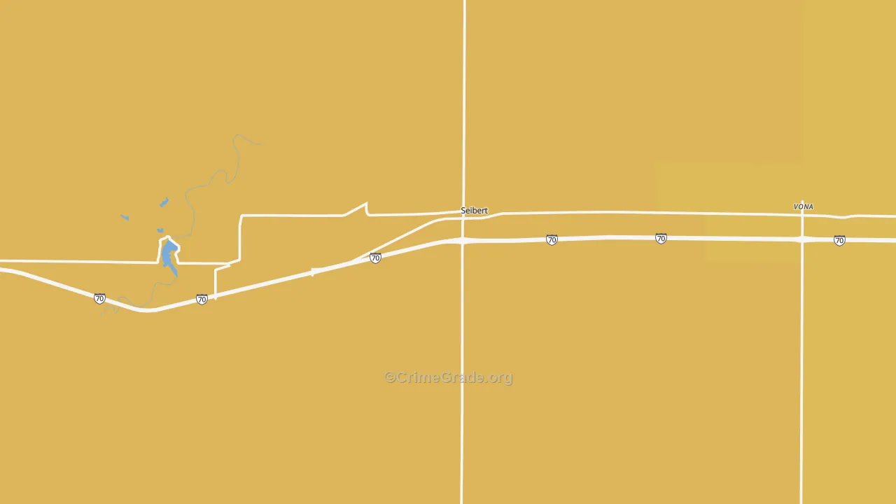 80834, CO Map of Theft Rates