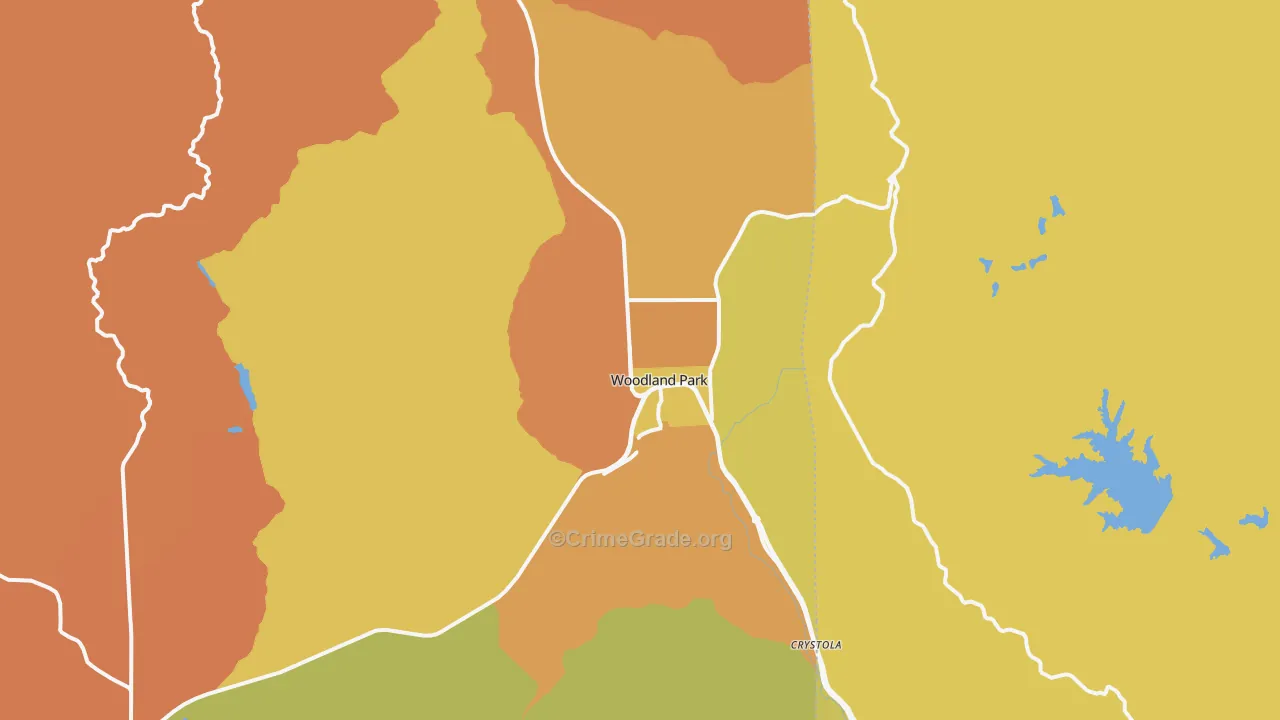 80863, CO Map of Theft Rates