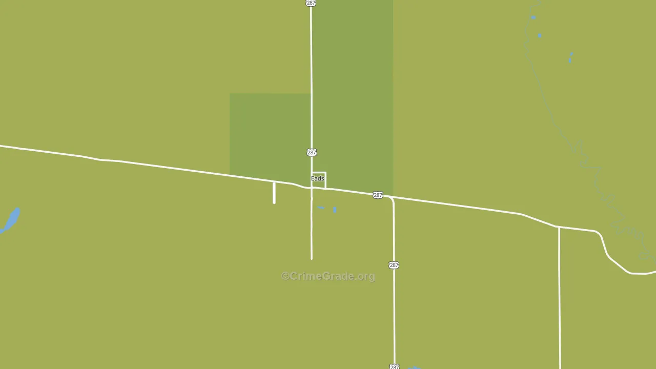81036, CO Map of Theft Rates