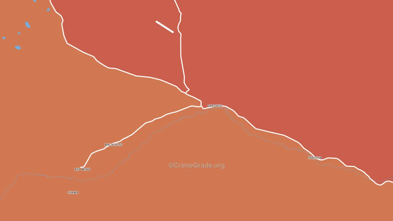 81040, CO Map of Theft Rates