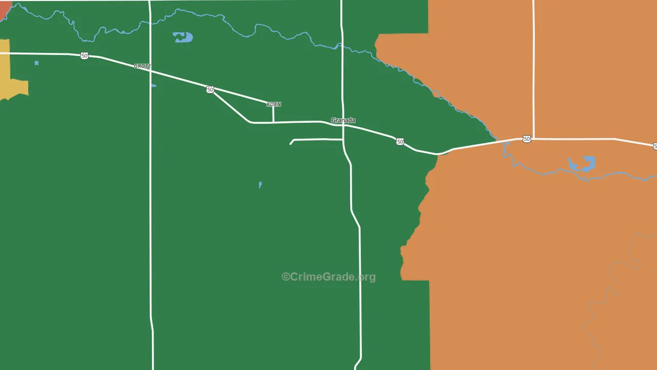 81041, CO Map of Theft Rates