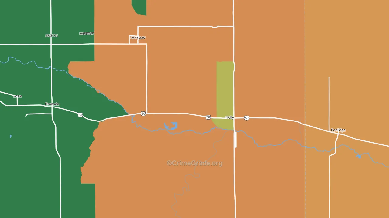 81047, CO Map of Theft Rates