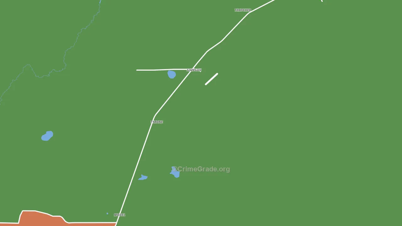 81059, CO Map of Theft Rates