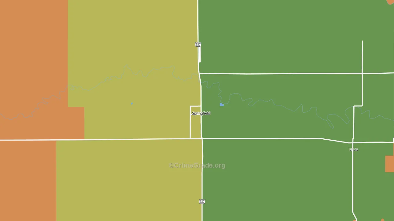 81073, CO Map of Theft Rates