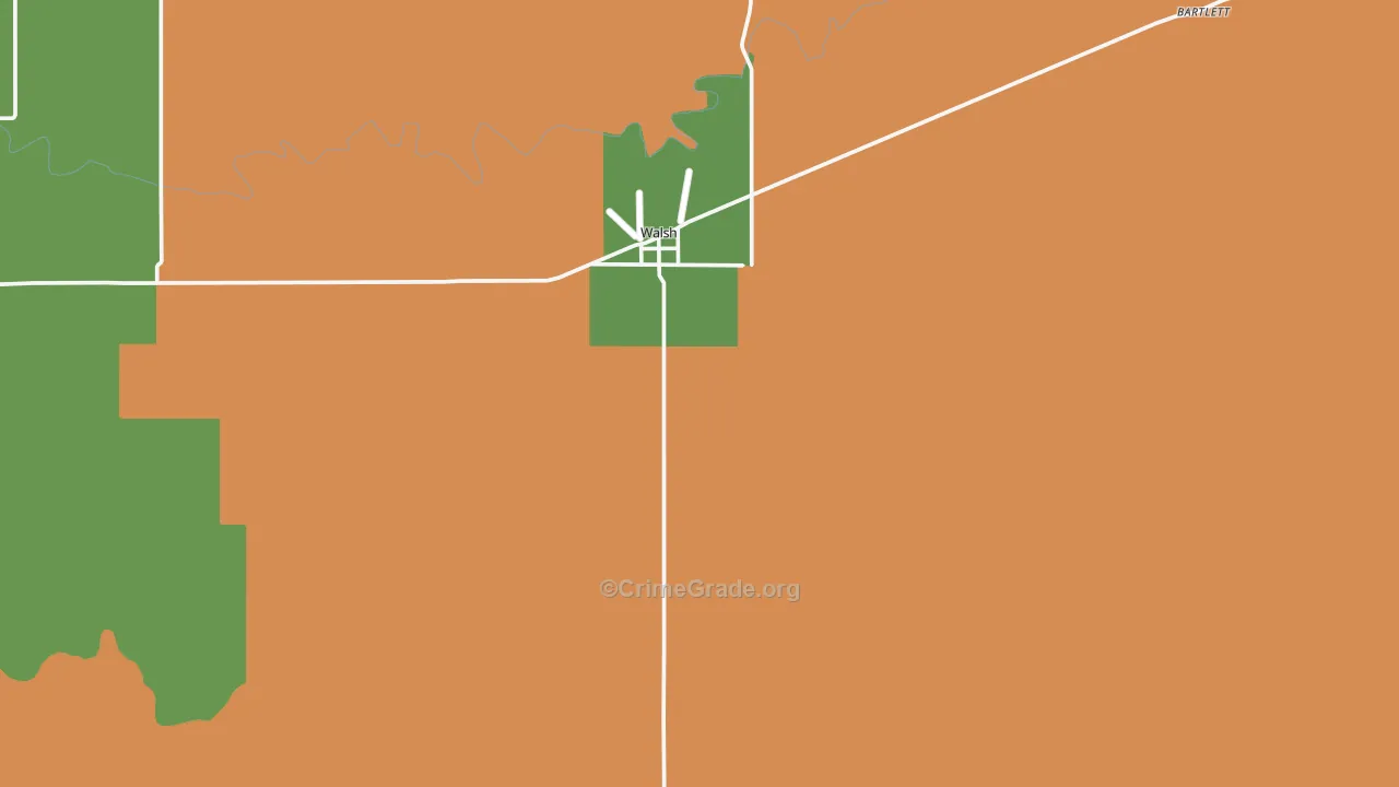 81090, CO Map of Theft Rates
