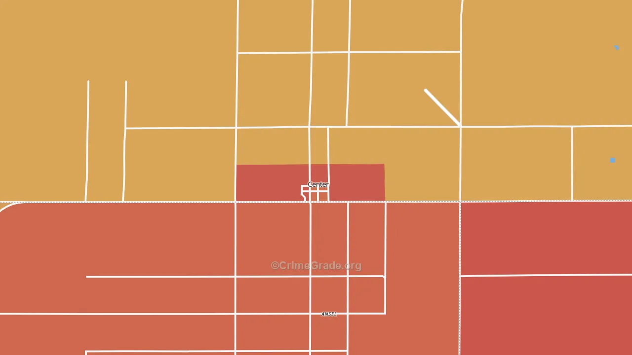 81125, CO Map of Theft Rates